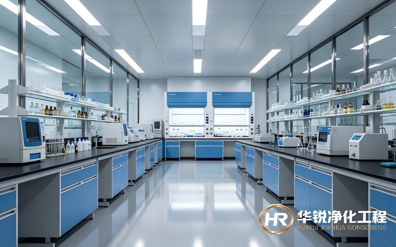 洁净实验室竣工效果